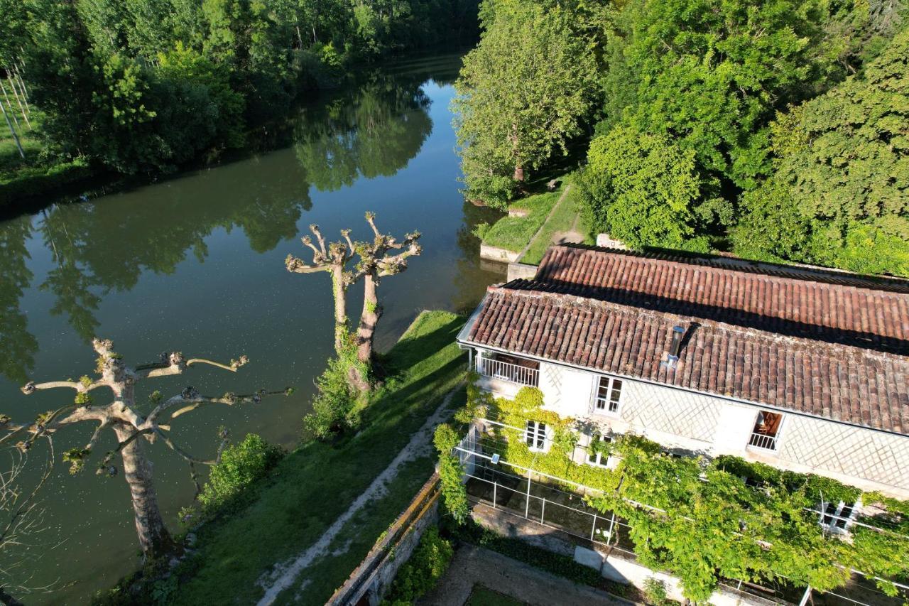 Le Gue Renard-Un Balcon Sur La Charente Villa Jarnac Eksteriør billede