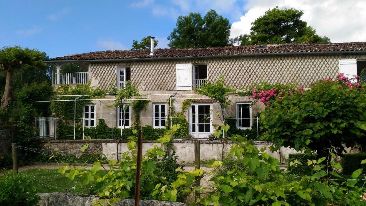 Le Gue Renard-Un Balcon Sur La Charente Villa Jarnac Eksteriør billede